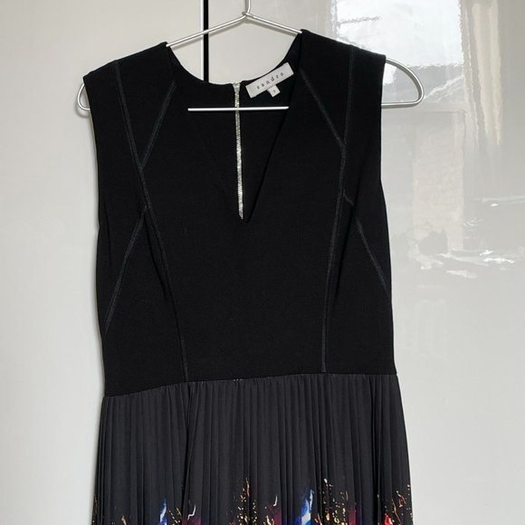 Sandro Paris Black Cocktail Dress - Picture 4 of 9